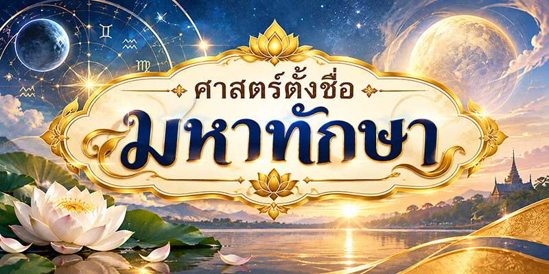ตั้งชื่อ มหาทักษา